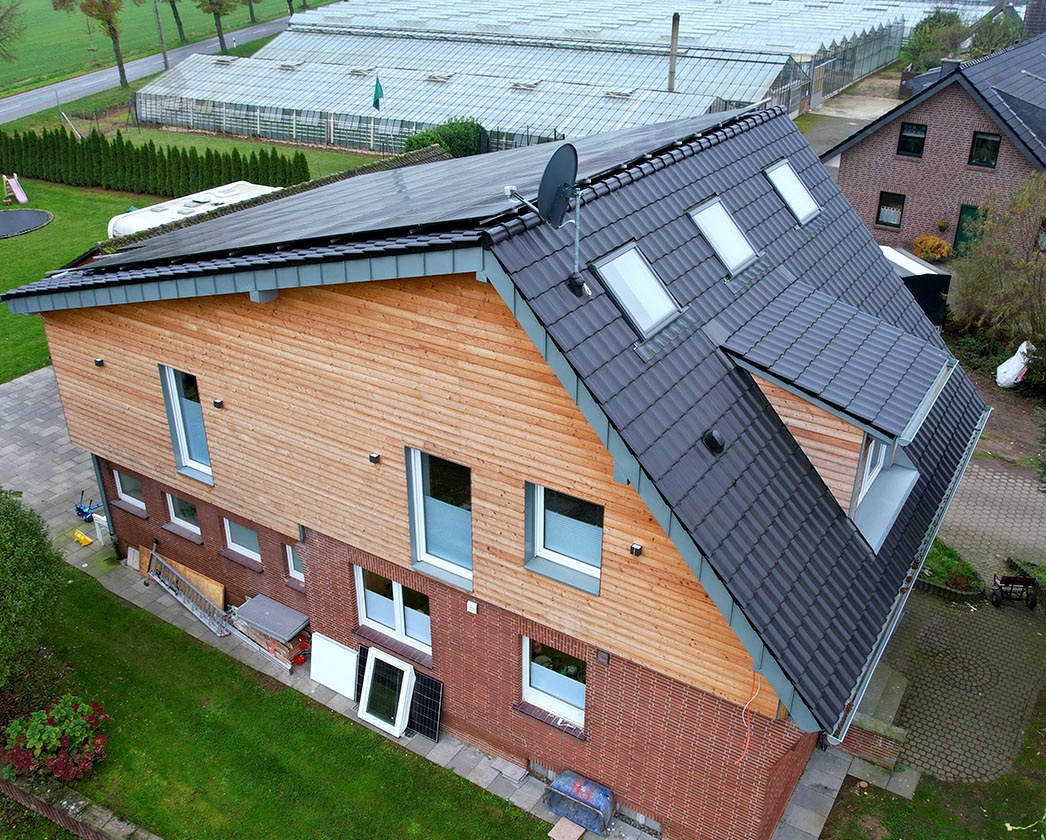 Aufstockung Holzrahmenbau